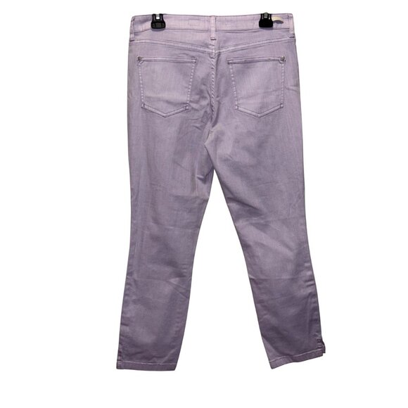 Anthropologie Pilcro Stet Mid-Rise Lilac Jeans Size 29 - Picture 4 of 8